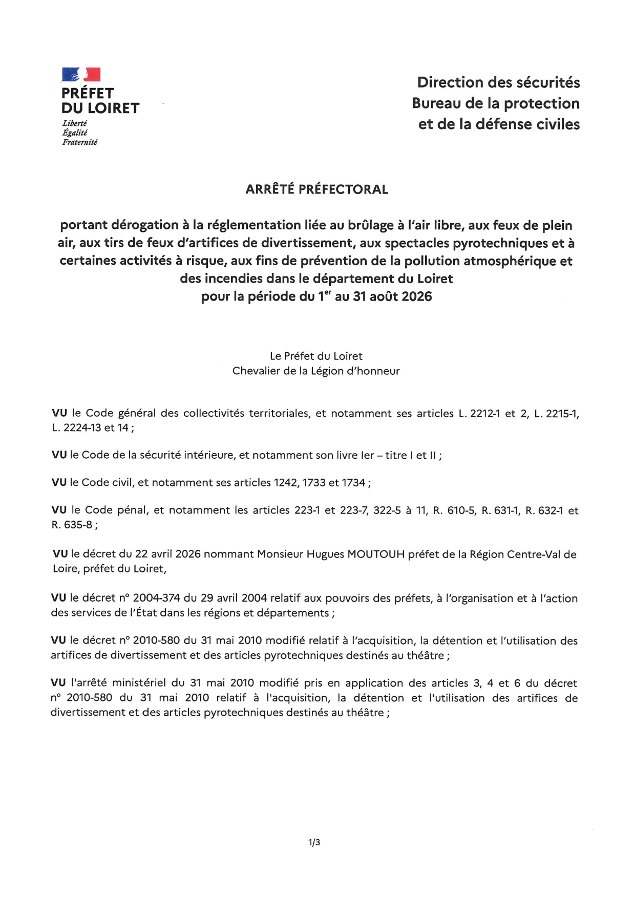 PREF45 - Arrêté feux artifices_page-0001